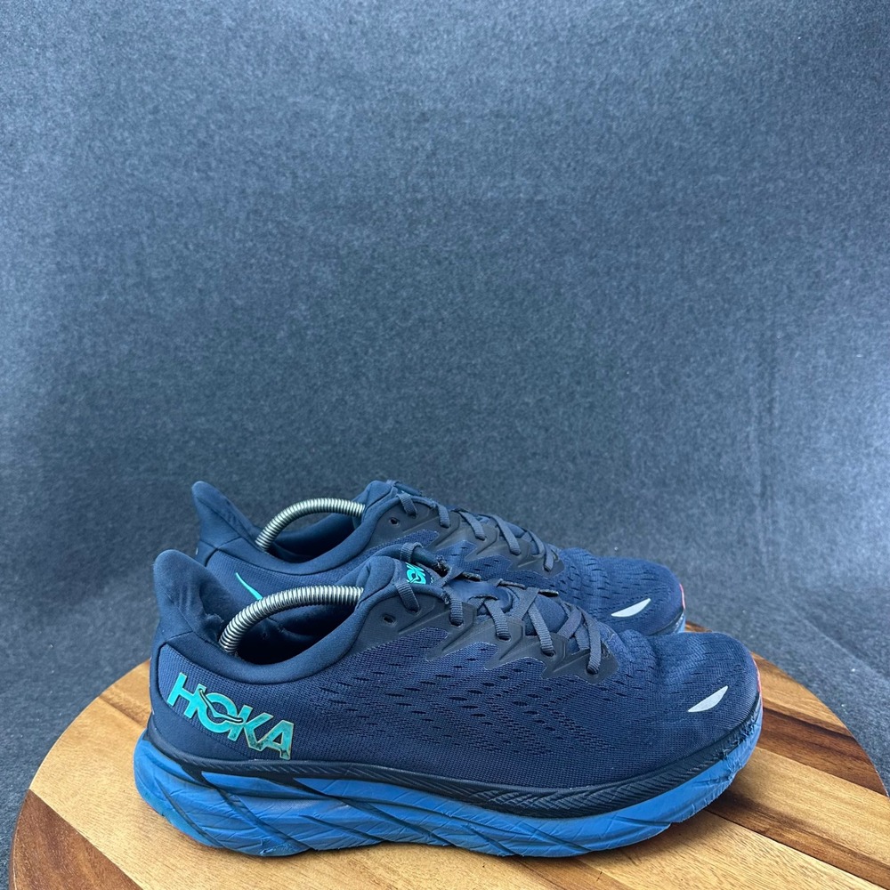 Hoka One One Clifton 8 1119393 OSVB Blue Running Shoes Sneakers Men's Size 11.5D
